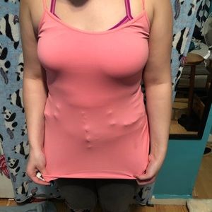 Pink tank top